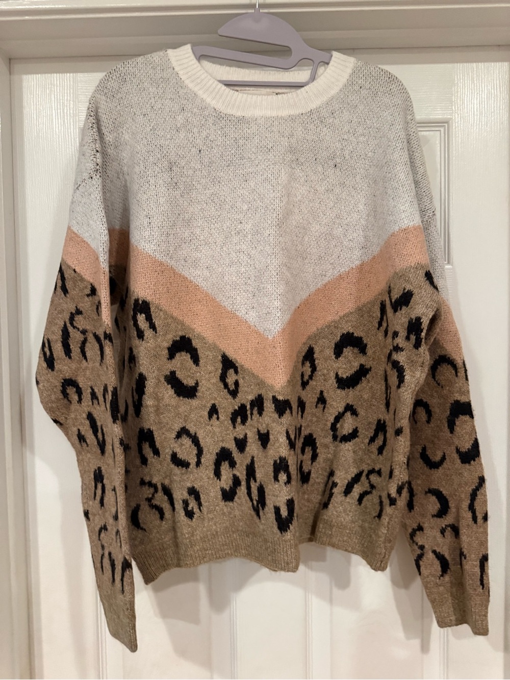 Leopard sweater